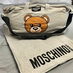 Moschino diaper bag